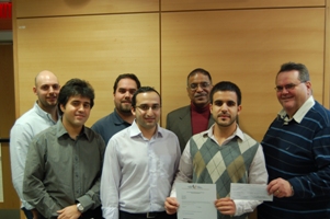 Award of Excellence in Marketing Planning presented to MBA students