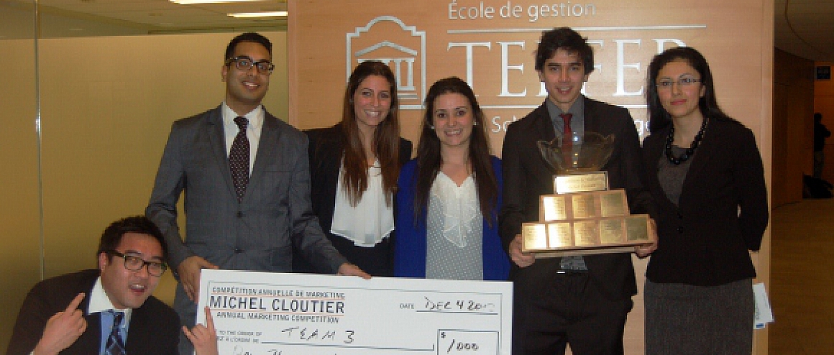 Fall 2012 Michel Cloutier Marketing Competition
