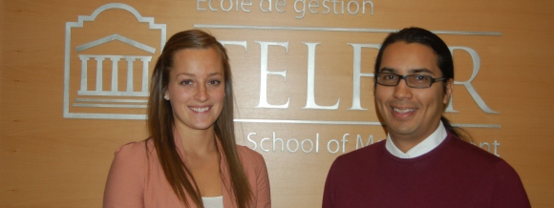 MSc Students Vicki Sabourin and Javier Fiallos Present Highlights of their Health Systems Internships  