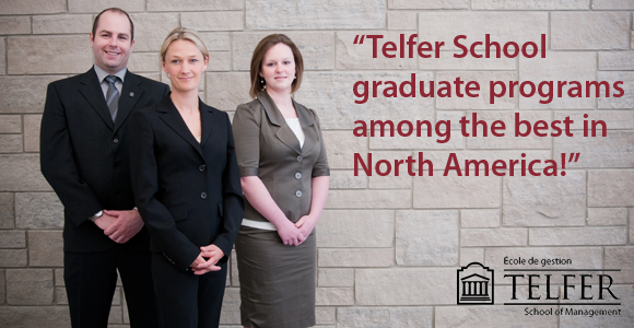 Programs from the Telfer School among the best in North America