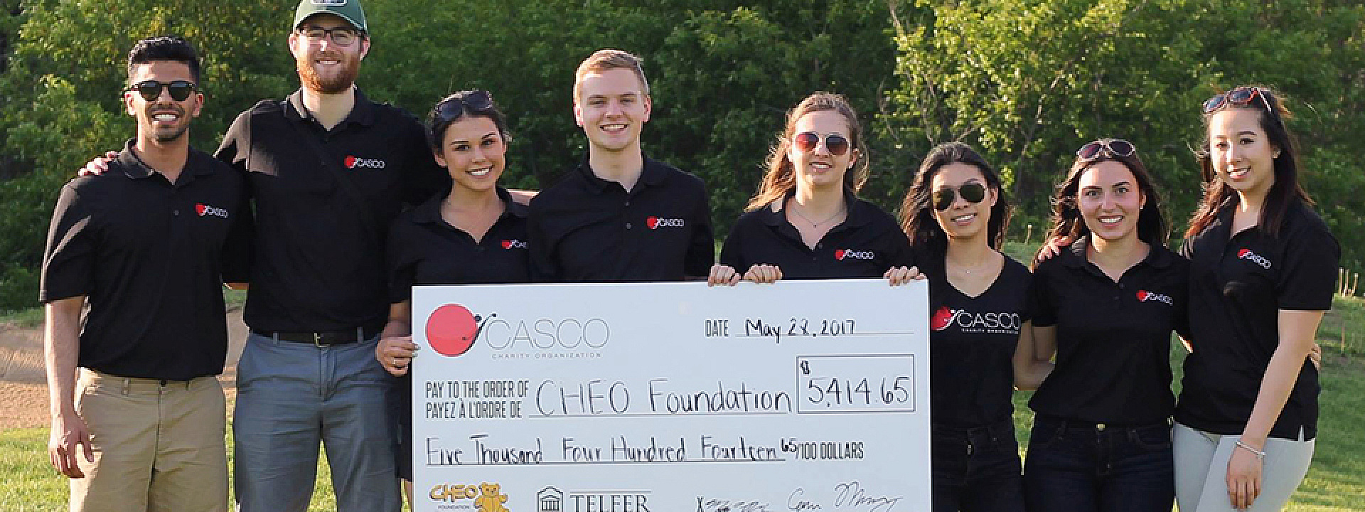 Le deuxième tournoi annuel de golf CASCO a amassé 5 414 $ pour le CHEO