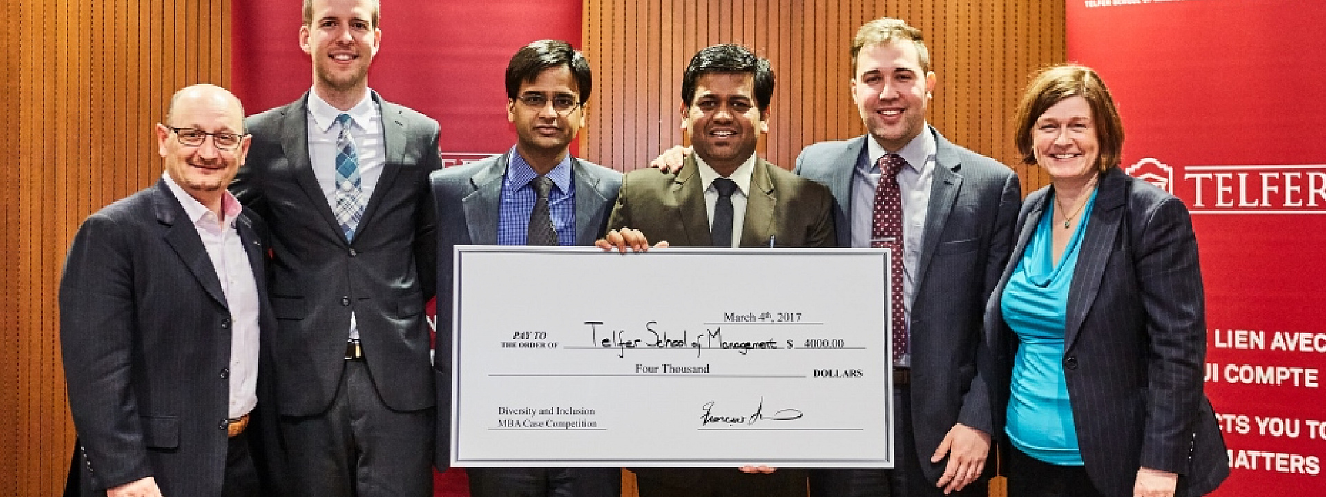 Telfer promotes Diversity and Inclusion during Second Annual Case Competition