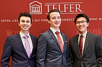 Winning team of the winter 2017 Equity Valuation Live Case