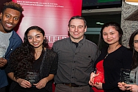 One of the winning teams of the Winter 2017 edition of Intopia