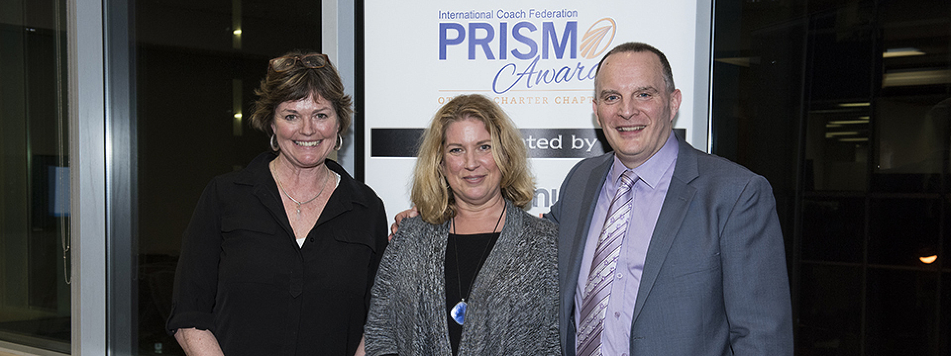 Prism Awards organizing committee - Jennifer MacLeod, Judy Mouland, and Denis Lévesque